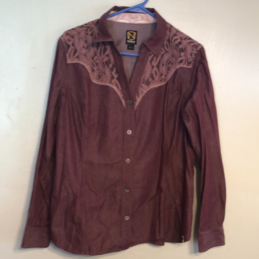 Noble Outfitters -Sz L- Western Shirt